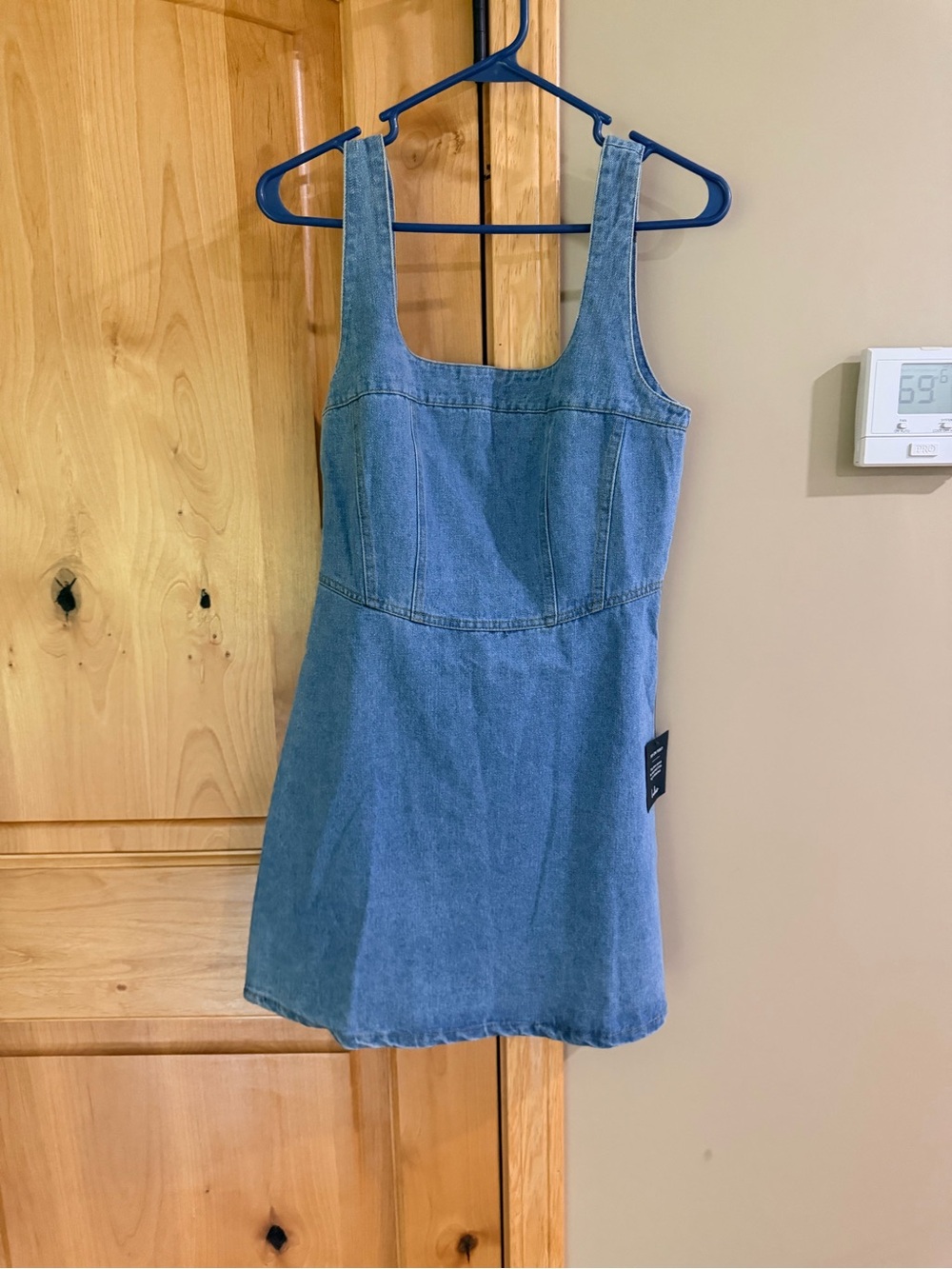 Denim dress